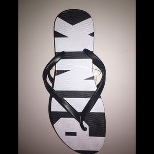 Victoria’s Secret pink flip flops